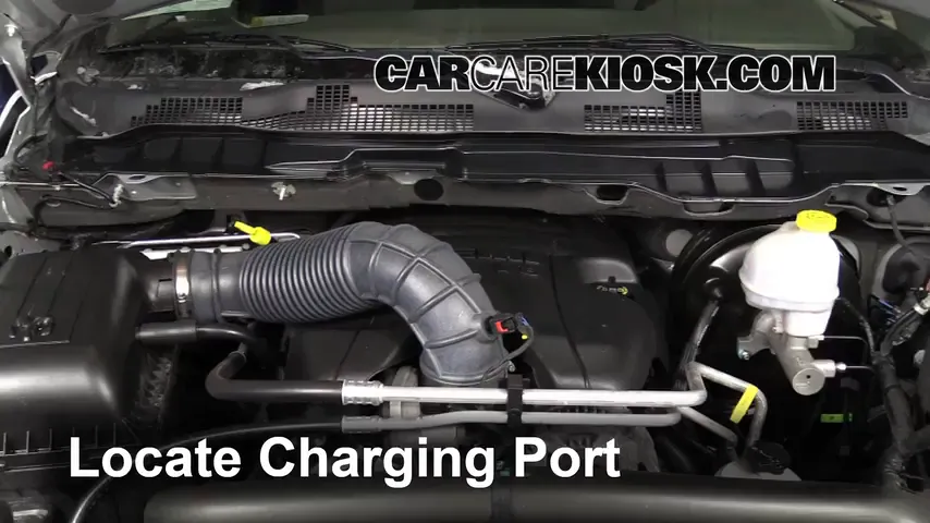 2012 Ram 1500 SLT 5.7L V8 Crew Cab Pickup Air Conditioner Recharge Freon